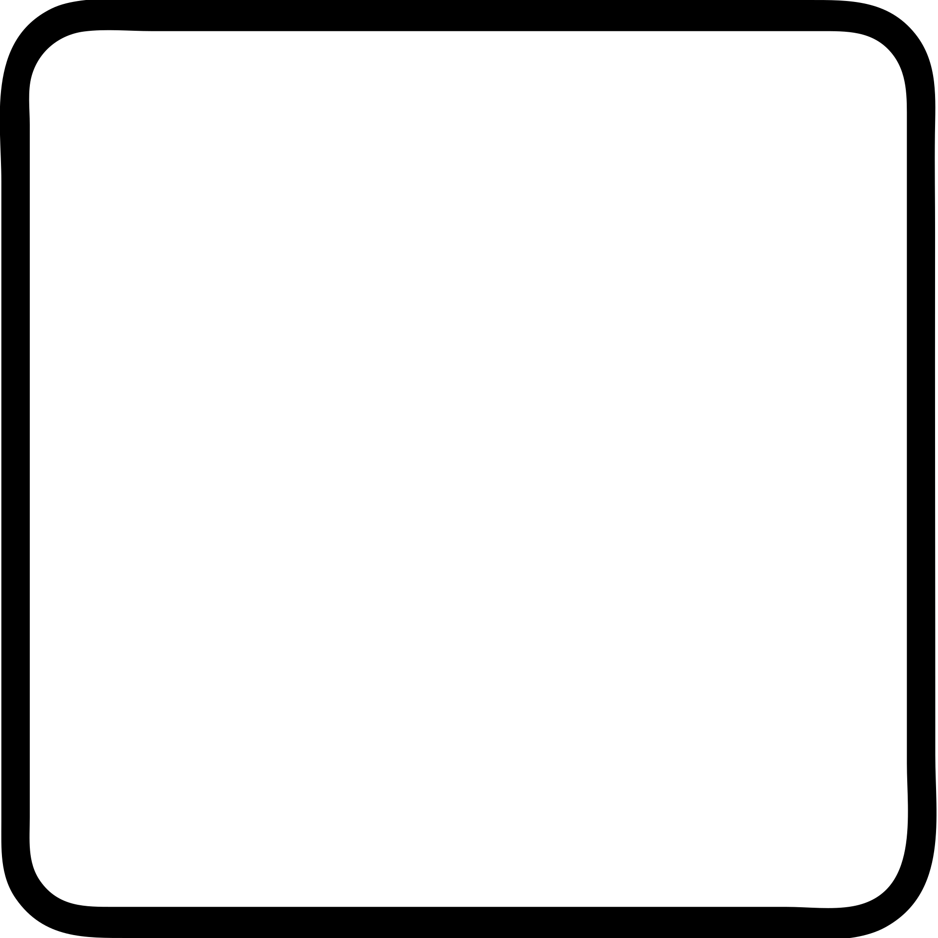 white square with black outlined edges emoji