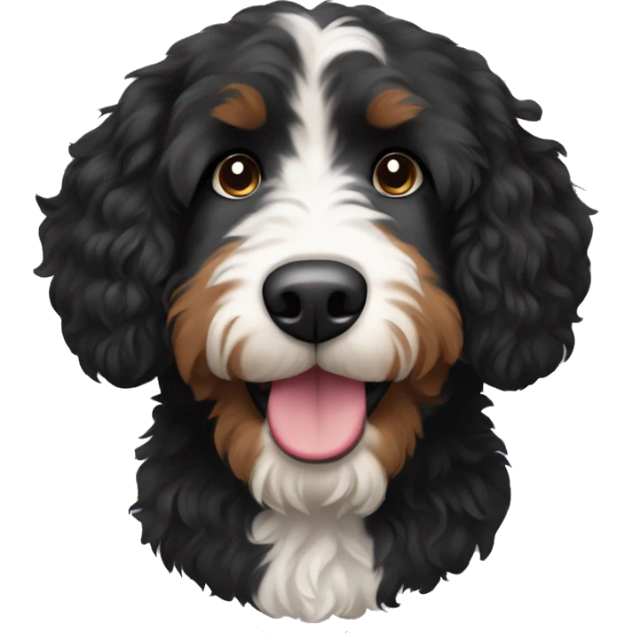 Bernedoodle emoji