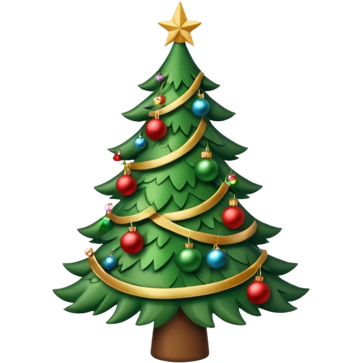 christmas tree emoji