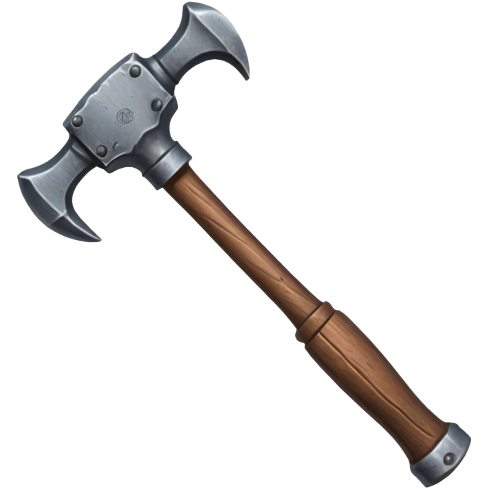 Medeival smithing hammer emoji