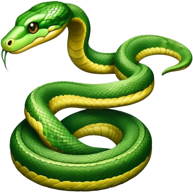 python snake emoji