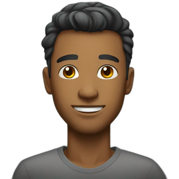 confident man emoji