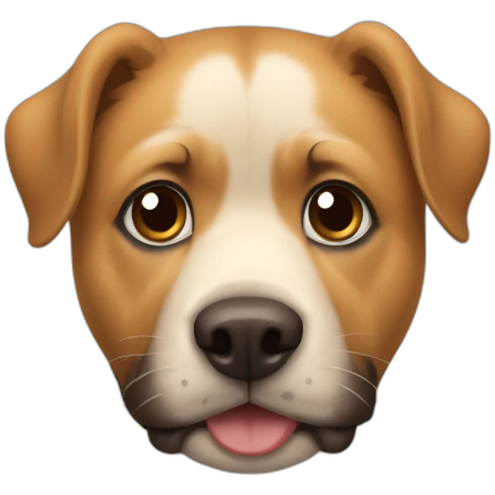 Perro con pasamontañas emoji