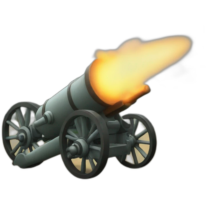 Cannon fire emoji
