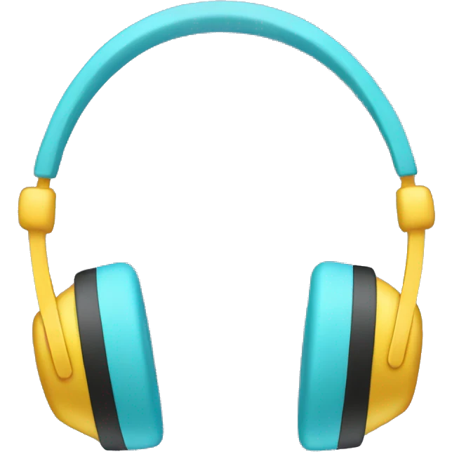 Headphones with bows emoji