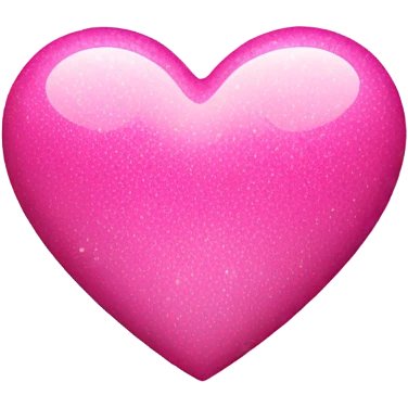 Pink sparkling heart emoji