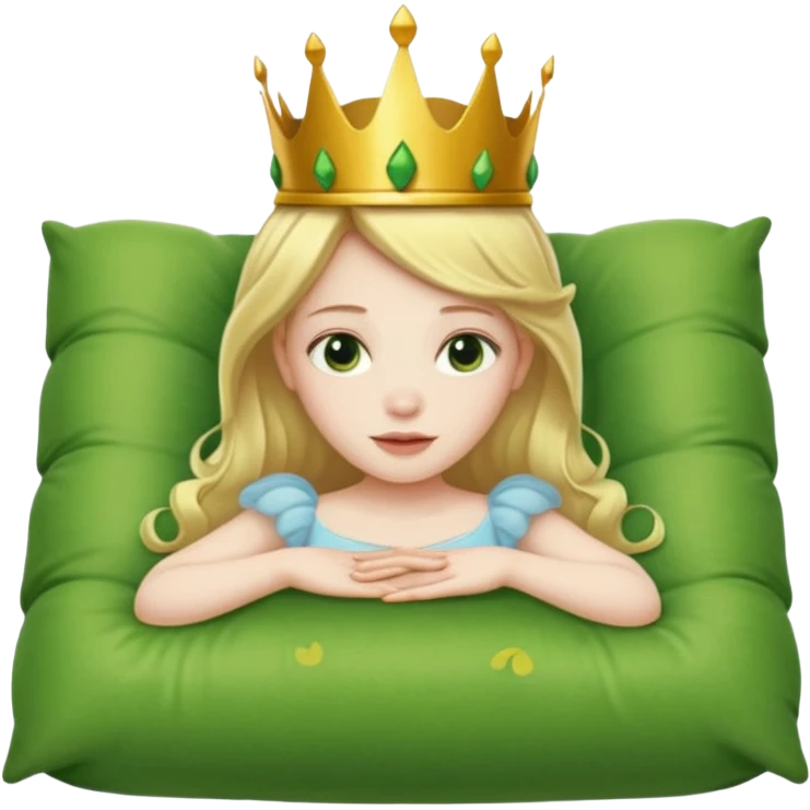 Принцесса на горошине  emoji