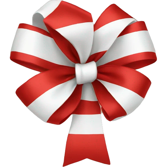 Red bow  emoji
