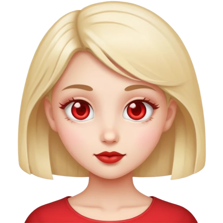 The girl with heart-shaped eyes emoji