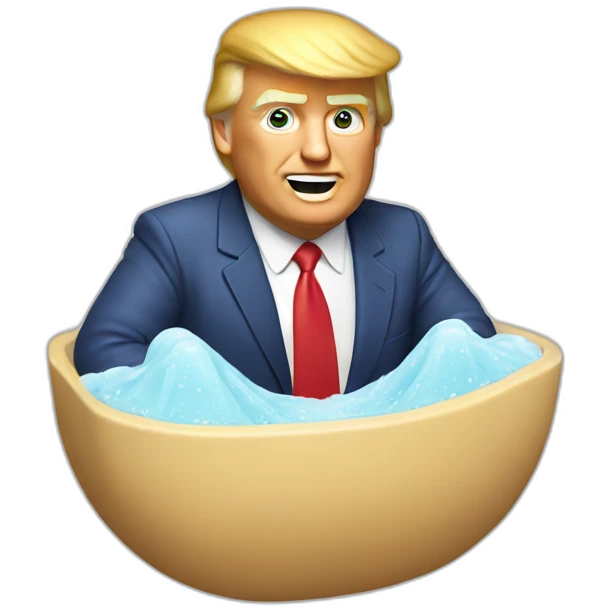 trump-holding-soap emoji