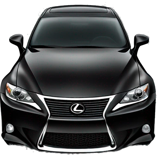 2012 black lexus is350 emoji
