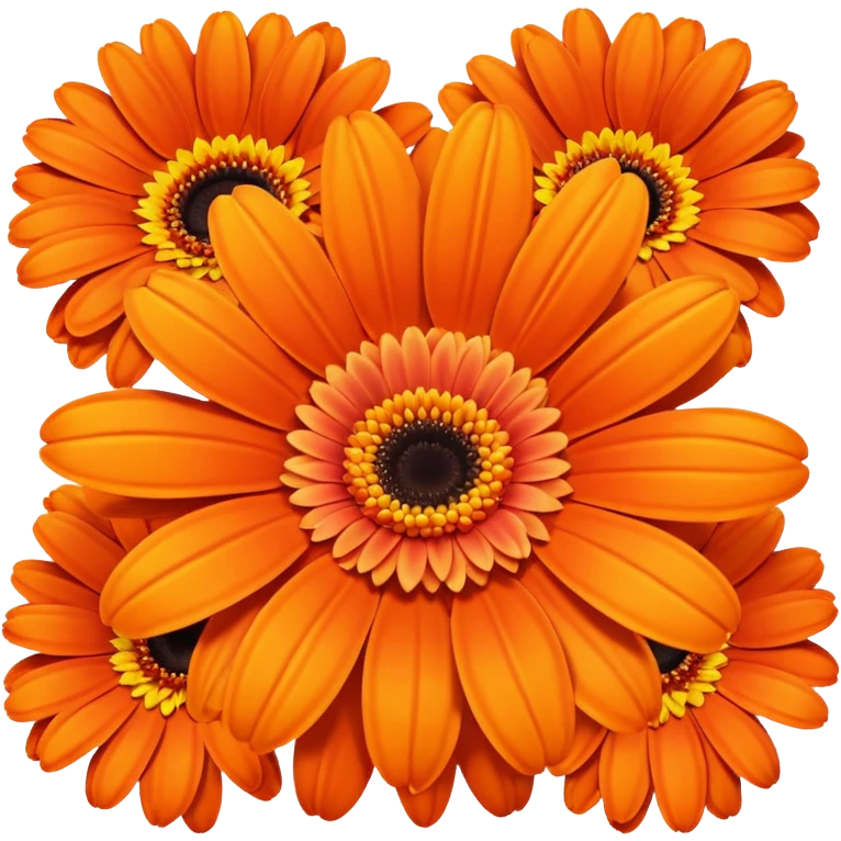 Hi, can you please create orange gerbera emoji
