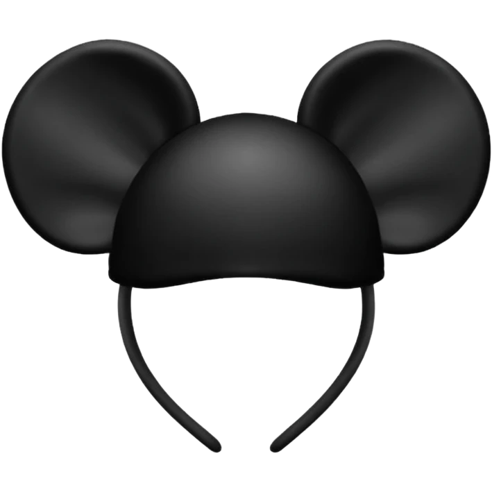 Mouse ears in the style of Disney  emoji