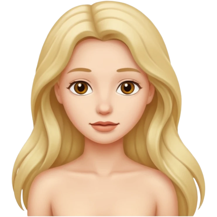 Naked woman emoji