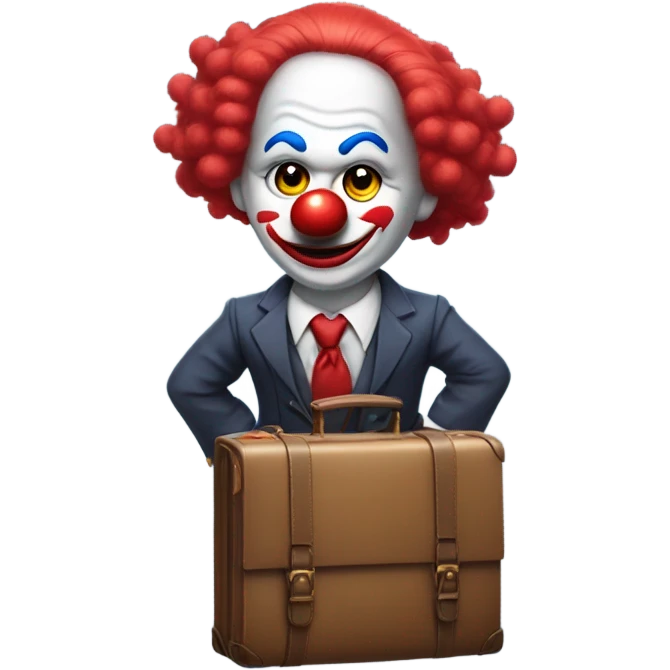 Clown president of the usa emoji
