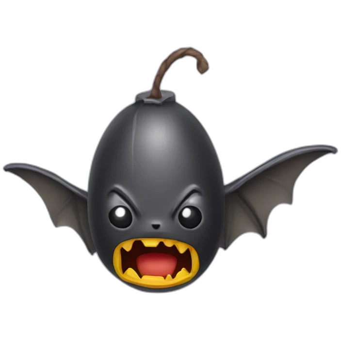 bomb bat emoji