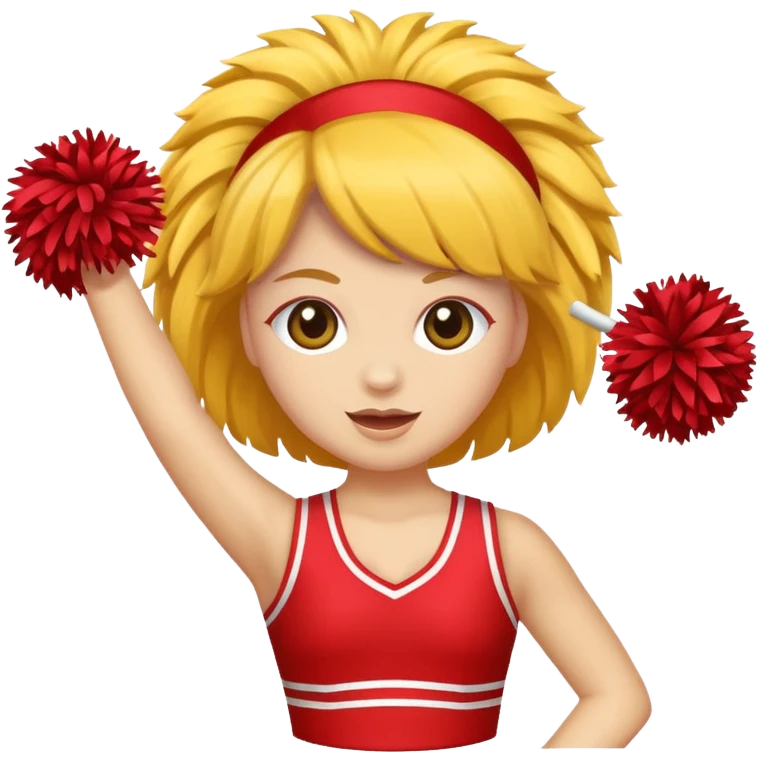 cheerleader pom pom emoji