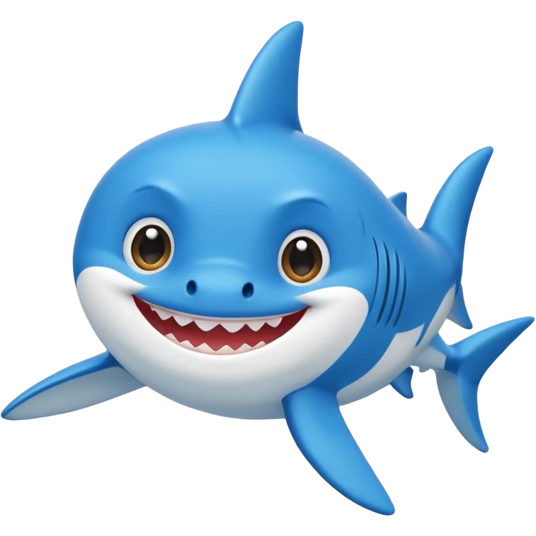Blue Baby shark emoji