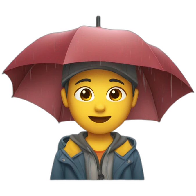 Lluvia emoji