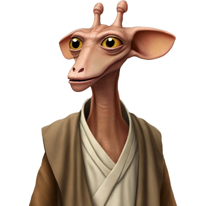 Jar Jar Binks from Star Wars Episode I emoji