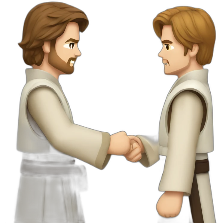 Anakin vs obi-wan epic battle emoji