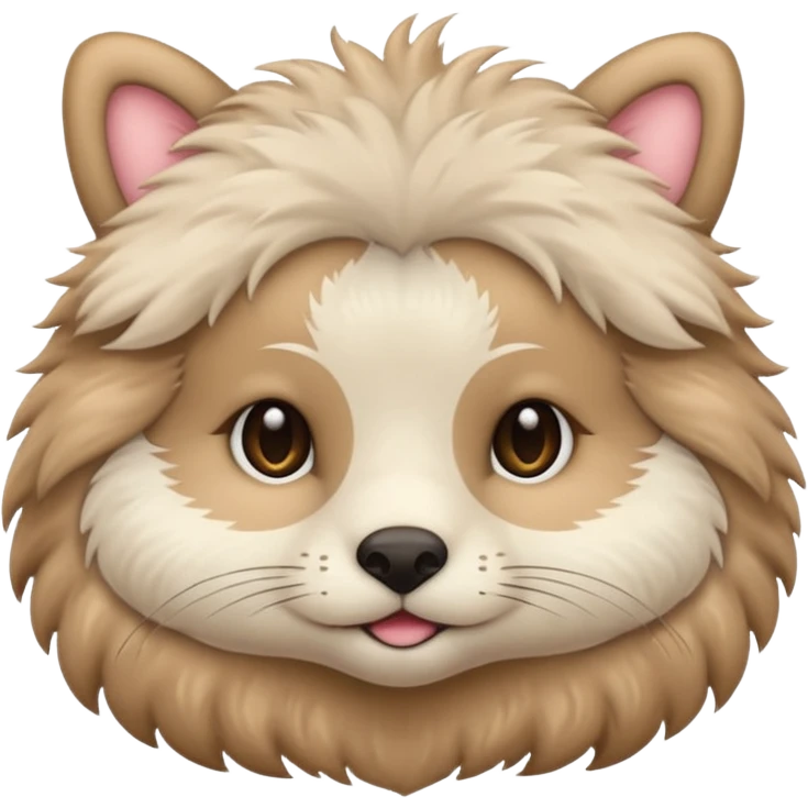 cute animal half emoji