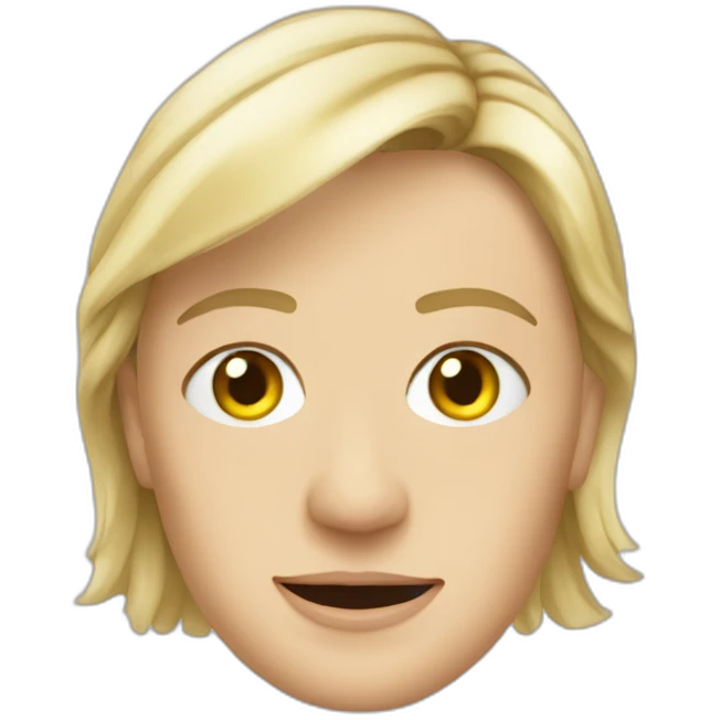 marine lepen avec un voile emoji