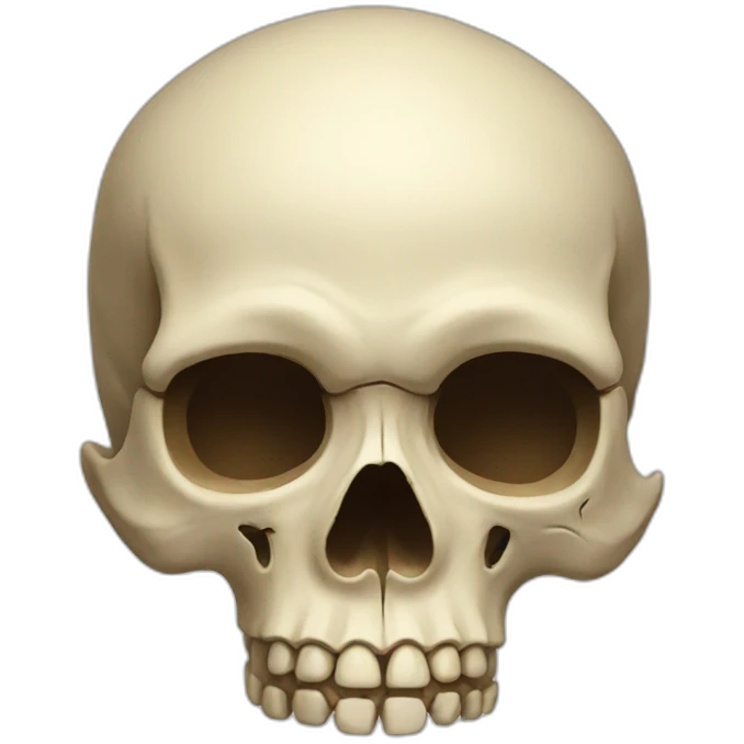 Real Skull emoji
