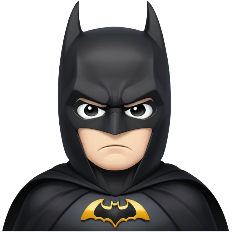 злой бэтмен emoji