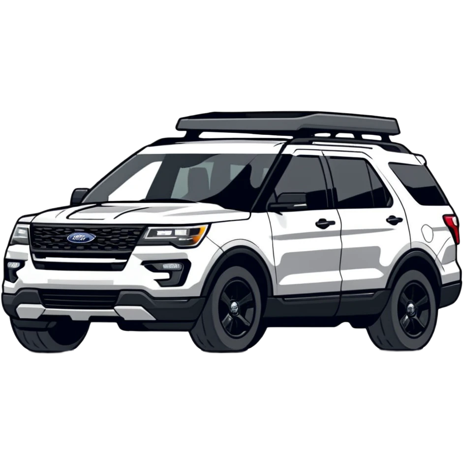 Ford Explorer SUV emoji
