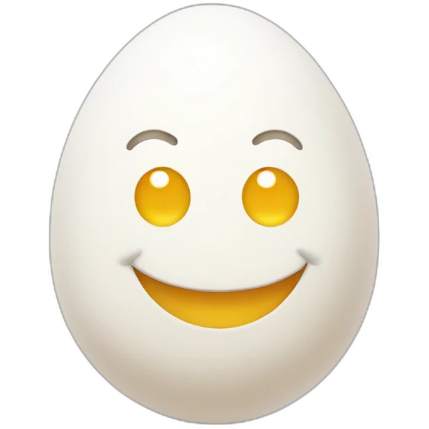 smiling egg emoji