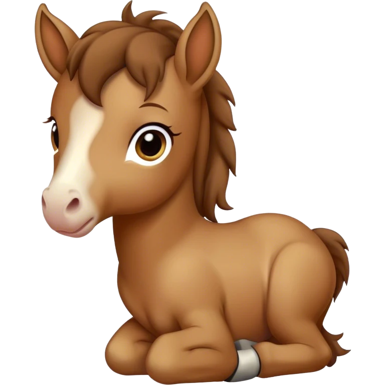 Foal time emoji