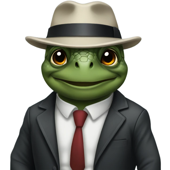 Mafia turtle  emoji