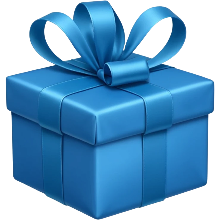blue gift emoji emoji