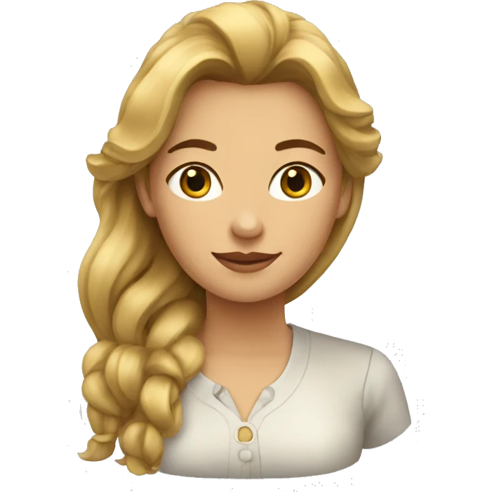 Une femme à cheval  emoji