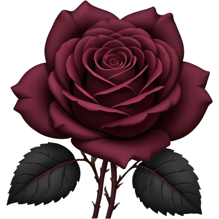 Black rose emoji emoji