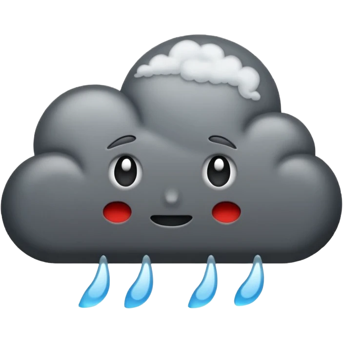 fight cloud emoji