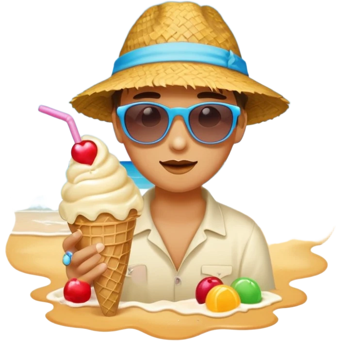 Sea, Ice Cream, Sun
No character emoji