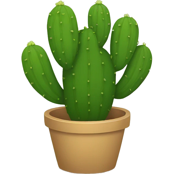 round Nopal emoji