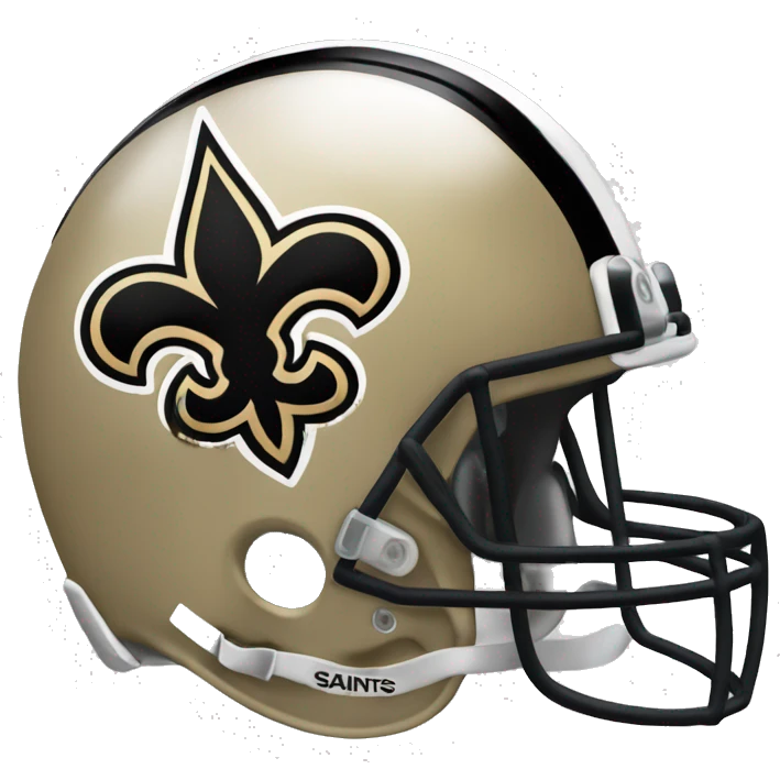 New Orleans saints helmet emoji