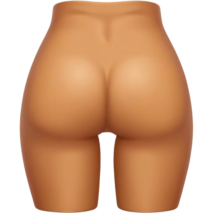 buttocks emoji