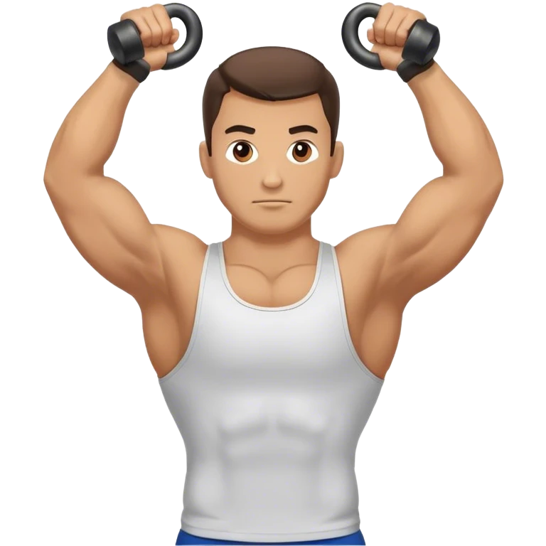 man Kettlebell Exercises emoji