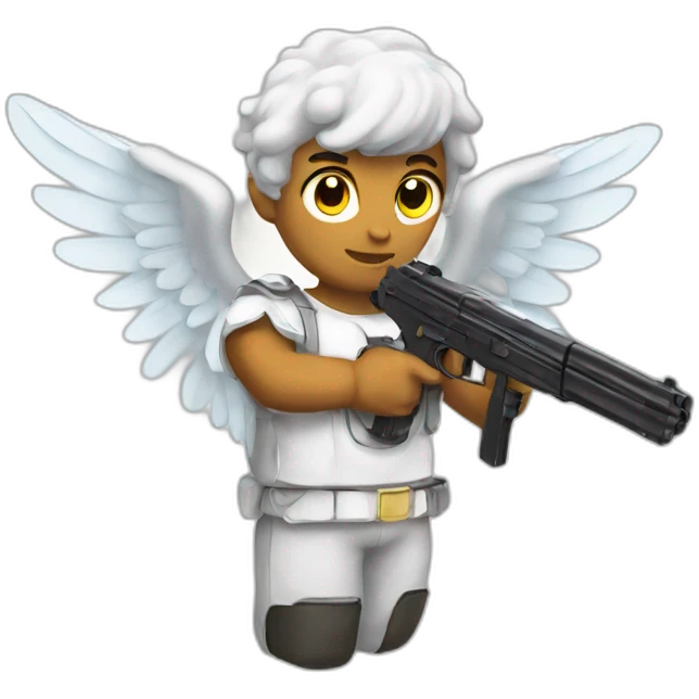 angel-with-gun emoji