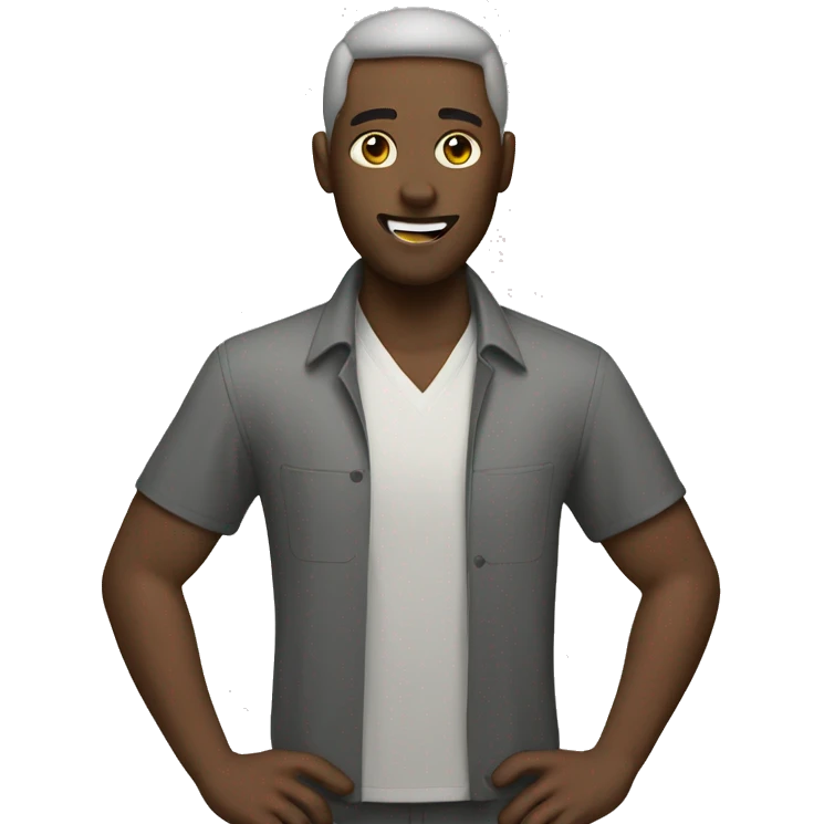 humanoid work with mac emoji