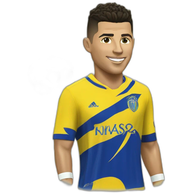 ronaldo on al nassr emoji