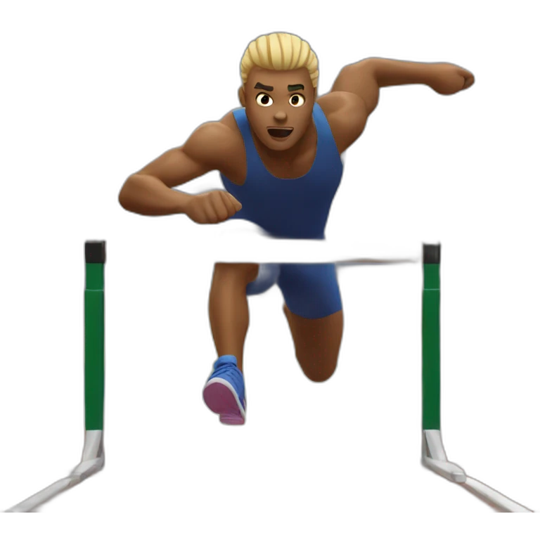 hurdle emoji