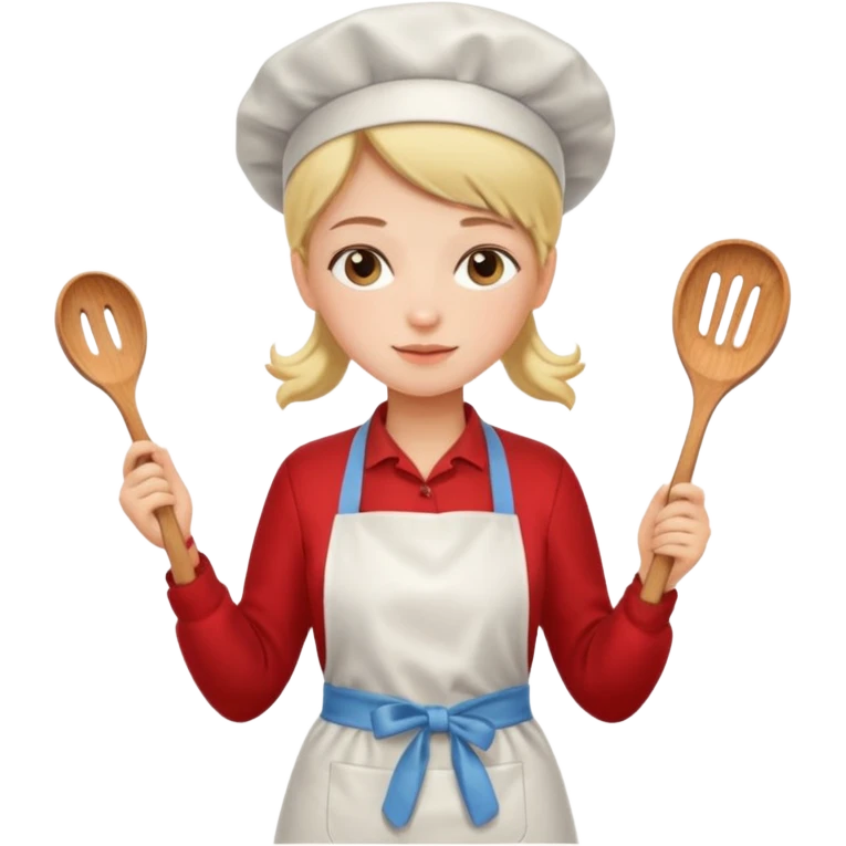 girl cooking emoji