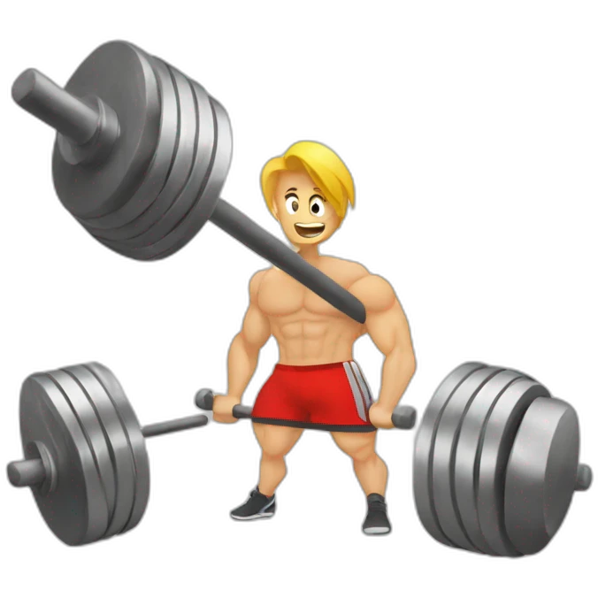 Ez barbell emoji