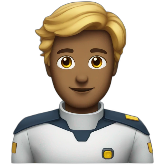 spaceship captain emoji