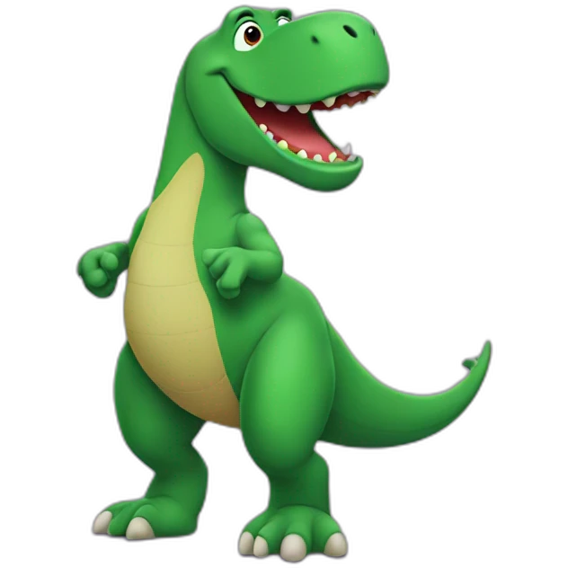 Barney the dinosaur emoji